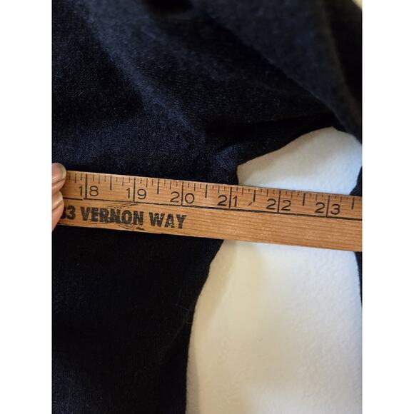 Keren Hart Christmas Holiday Cardigan Black Embellished Womens XL - Picture 7 of 9